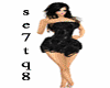 Black T-Shirt Bermada