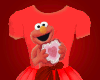 Elmo Valentines Dress