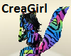 [Crea]furry zebra tail