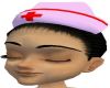 pink nurse hat