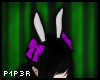 P| Purple Bunny Ears
