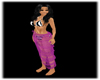 Zebra Bikini~Pink Wrap