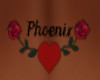 phoenix back tattoo