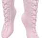 Pink Long Socks