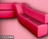 Designer Pink Sofa