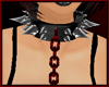 Spiked Chained Collar f