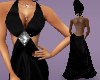 *Sexy Black Diamond Gown