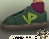 [VP] GreenSuede Sneakers