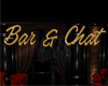 sign bar and chat gold