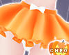 𝓒.WITCH orange skirt
