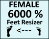 Feet Scaler 6000%