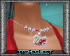 Caset Swan Necklace RED