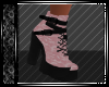 Pink & Black Camo Boots