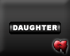 DAUGHTER - sticker