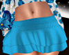 Blue Mini Skirt-RL
