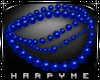 Hm*Blue Pearl Necklace 