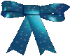 blue sparkle bow