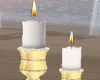 Wedding Gold Candles A