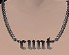 c(u)nt necklace