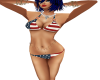 U.S. Flag Bikini