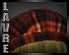 Orange Gold Beret Hair