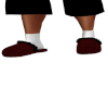 Red/Black Slippers