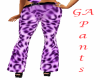 BBW GA Pur leopard pants