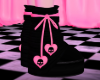 Skull Boots Pink