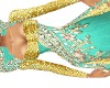 Royal Turquoise gown