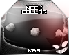 KBs Collar Spiked Drk