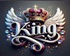 KING ROUND RUG