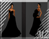 XXL PREGGY BLK GOWN