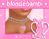♡ bunny choker ♡