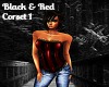 *S* Black & Red Corset 1