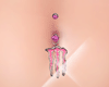 Pink Monster Belly Ring