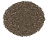 Black and gold fur rug