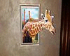 AMC 3D Giraffe Wall Art