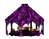 castle tent purple/ gold