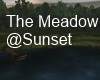 The Meadow at Sunset