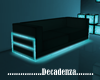Teal Block couch
