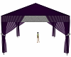 Purple & Silver Tent