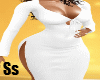WHT MAXI SEXY DRESS SS