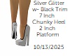 [BB] Mandy Silver Shoes