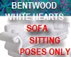 Bentwood Sofa White