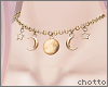 + rosegold necklace