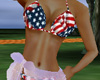 USA Flag Bikini & Wrap