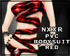 NR-PBBB BODYSUIT RED