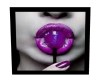 Purple lips lollipop pic