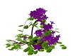 basket of purple flowers