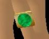 Gold and Emerald Ring